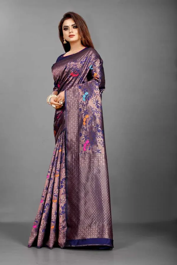 Banarasi_Soft_Silk_NAVY-BLUE_Premium-Fancy_Saree_With_Blouse_For_Women