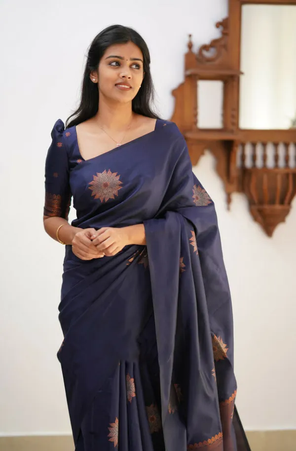 Banarasi_Soft_Silk_NAVY-BLUE_Premium-Fancy_Saree_With_Blouse_For_Women