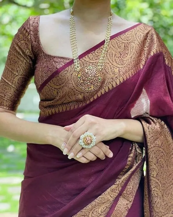 Banarasi_Soft_Silk_Maroon_Premium-Fancy_Saree_With_Blouse_For_Women