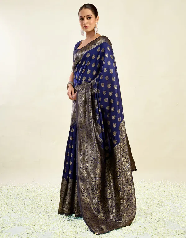 Banarasi_Soft_Silk_Blue_Premium-Fancy_Saree_With_Blouse_For_Women