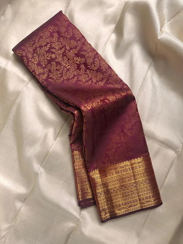 Banarasi_Soft_Silk_WINE_Premium-Fancy_Saree_With_Blouse_For_Women