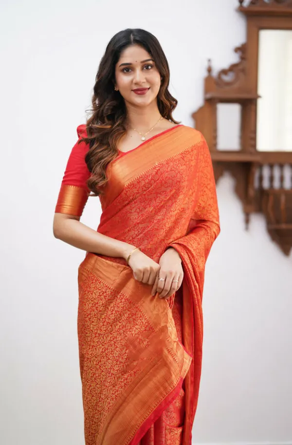 Banarasi_Soft_Silk_RED_Premium-Fancy_Saree_With_Blouse_For_Women