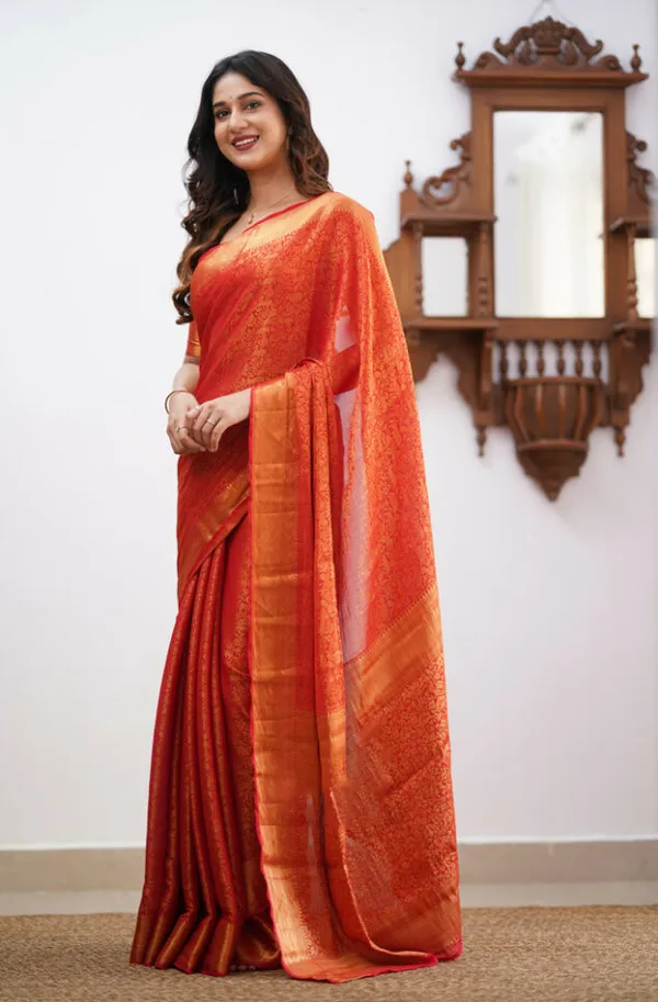 Banarasi_Soft_Silk_RED_Premium-Fancy_Saree_With_Blouse_For_Women