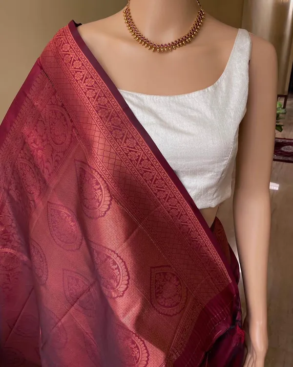 Banarasi_Soft_Silk_MAROON_Premium-Fancy_Saree_With_Blouse_For_Women