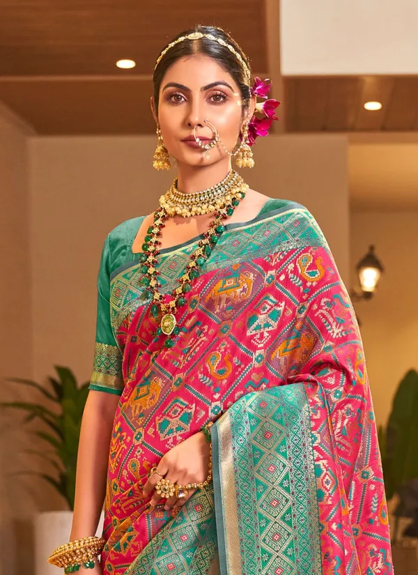 Banarasi_Soft_Silk_PINK_Premium-Fancy_Saree_With_Blouse_For_Women