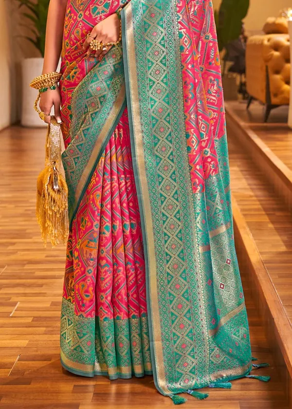Banarasi_Soft_Silk_PINK_Premium-Fancy_Saree_With_Blouse_For_Women