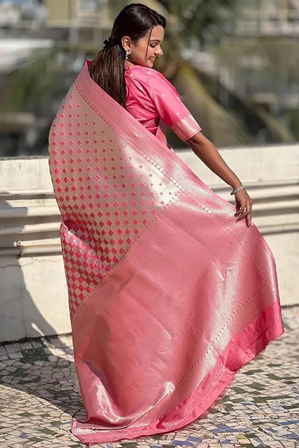 Banarasi_Soft_Silk_LIGHT-PINK_Premium-Fancy_Saree_With_Blouse_For_Women