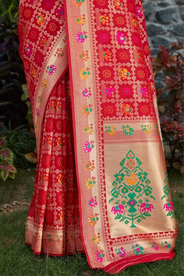 Banarasi_Soft_Silk_CHERRY_Premium-Fancy_Saree_With_Blouse_For_Women