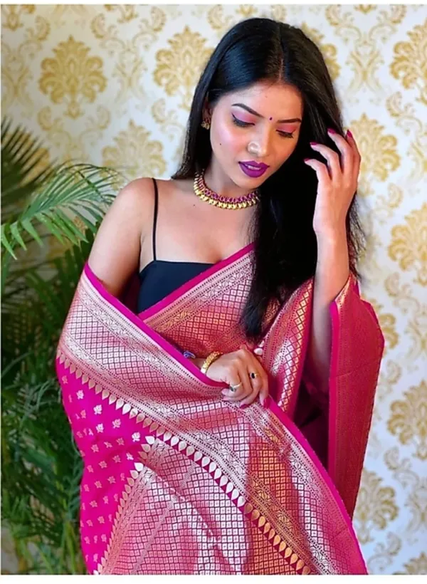 Banarasi_Soft_Silk_RANI_Premium-Fancy_Saree_With_Blouse_For_Women