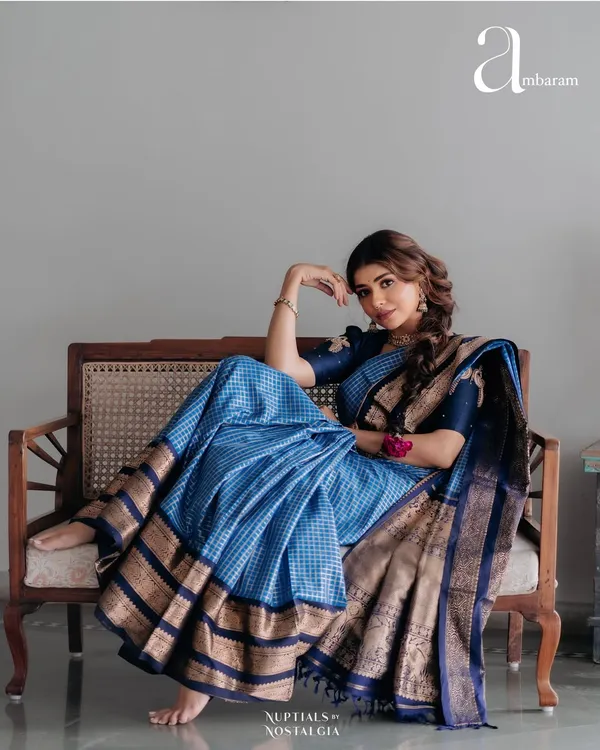 Banarasi_Soft_Silk_SKY-NAVY-BLUE_Premium-Fancy_Saree_With_Blouse_For_Women