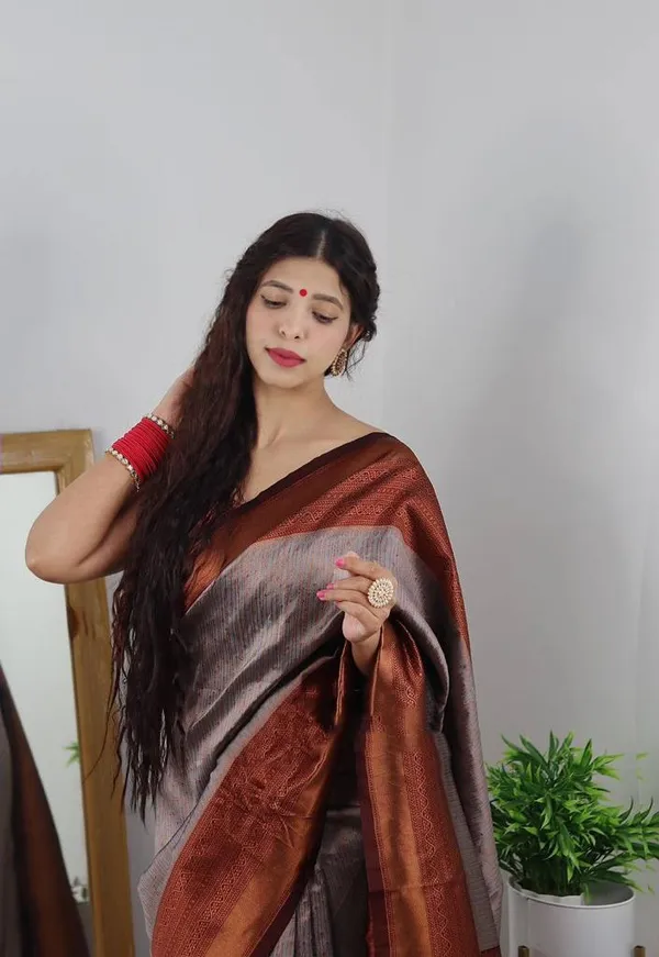 Banarasi_Soft_Silk_NAVY-BLUE-RANI_Premium-Fancy_Saree_With_Blouse_For_Women