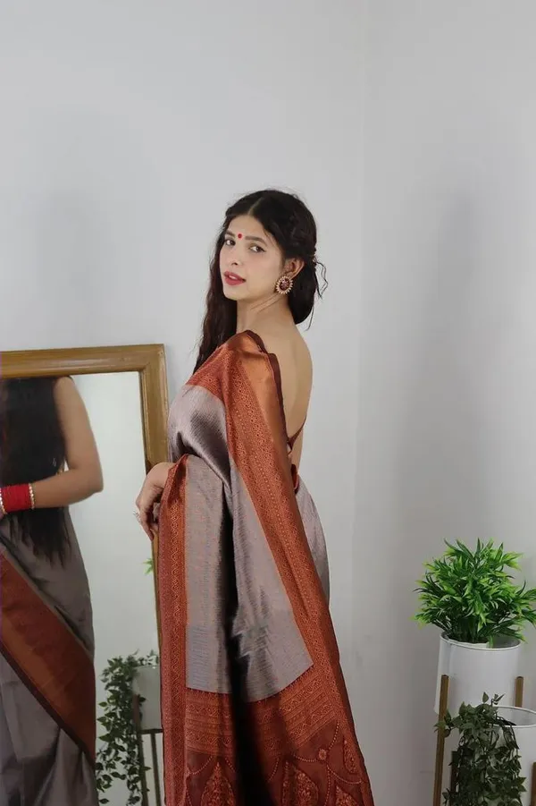 Banarasi_Soft_Silk_NAVY-BLUE-RANI_Premium-Fancy_Saree_With_Blouse_For_Women