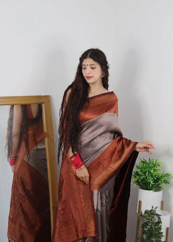 Banarasi_Soft_Silk_NAVY-BLUE-RANI_Premium-Fancy_Saree_With_Blouse_For_Women