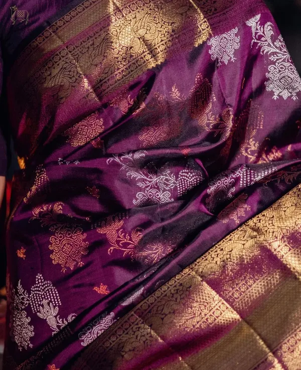 Banarasi_Soft_Silk_WINE_Premium-Fancy_Saree_With_Blouse_For_Women