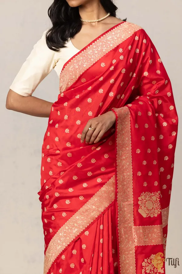 Banarasi_Soft_Silk_RED_Premium-Fancy_Saree_With_Blouse_For_Women