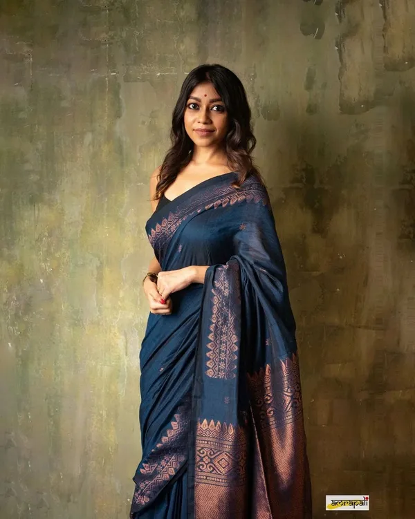 Banarasi_Soft_Silk_BLUE_Premium-Fancy_Saree_With_Blouse_For_Women