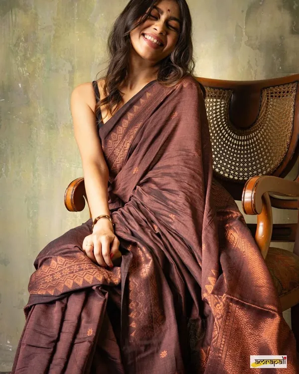 Banarasi_Soft_Silk_COFFEE_Premium-Fancy_Saree_With_Blouse_For_Women