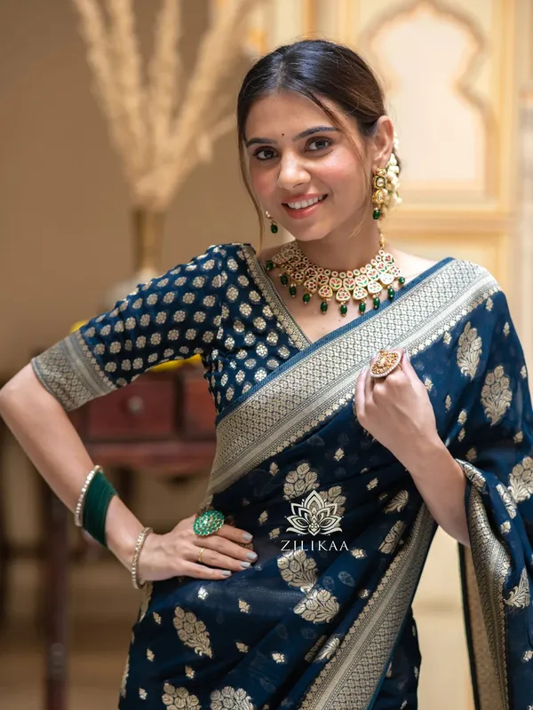 Banarasi_Soft_Silk_RAMA_Premium-Fancy_Saree_With_Blouse_For_Women