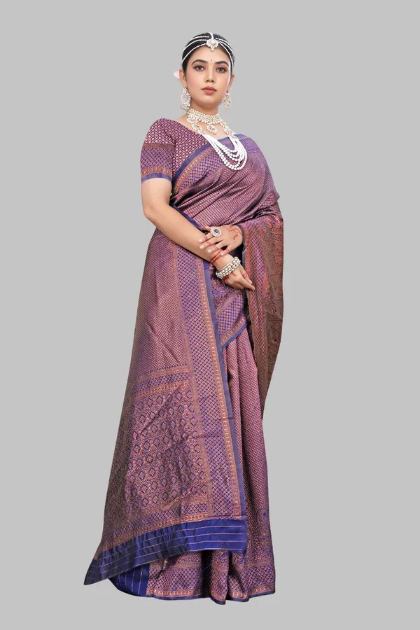 Banarasi_Soft_Silk_Blue_Premium-Fancy_Saree_With_Blouse_For_Women