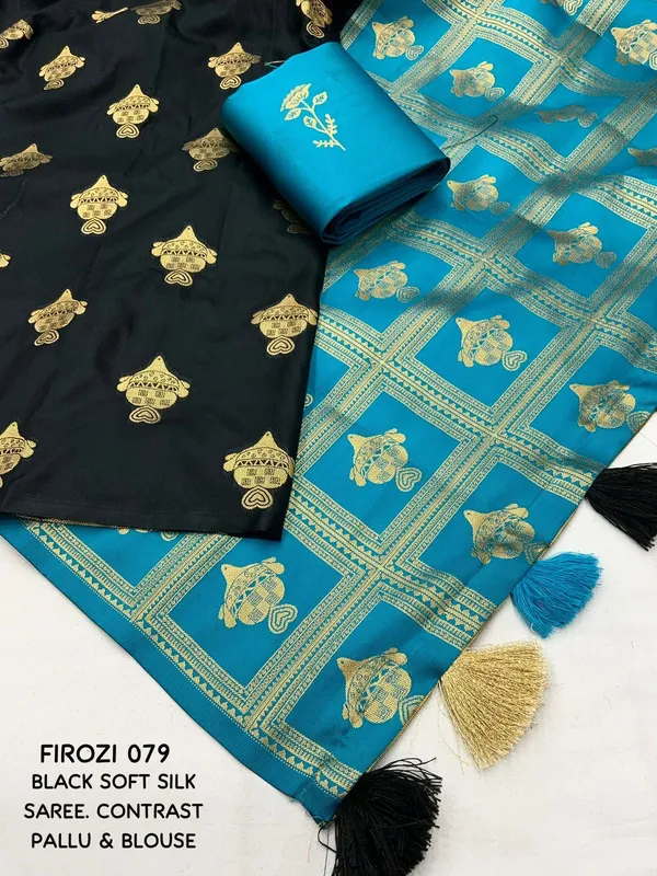 Banarasi_Soft_Silk_RAMA_Premium-Fancy_Saree_With_Blouse_For_Women