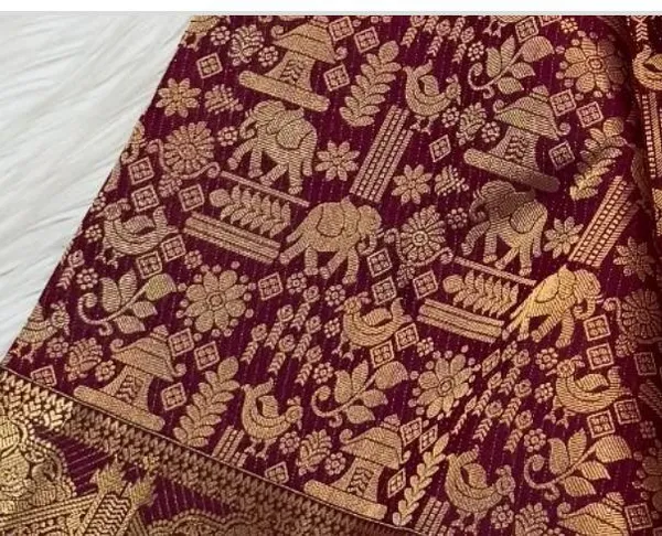 Banarasi_Soft_Silk_MAROON_Premium-Fancy_Saree_With_Blouse_For_Women