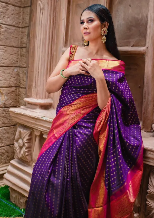 Banarasi_Soft_Silk_PURPLE_Premium-Fancy_Saree_With_Blouse_For_Women