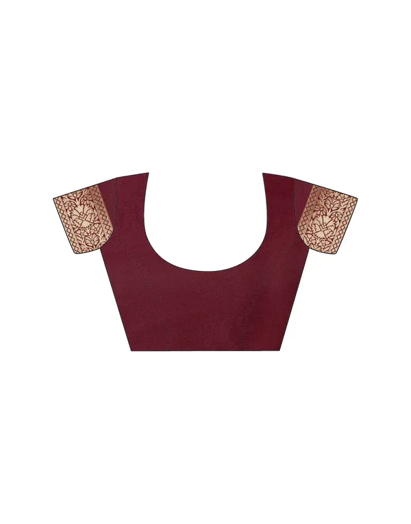 Banarasi_Soft_Silk_Maroon_Premium-Fancy_Saree_With_Blouse_For_Women