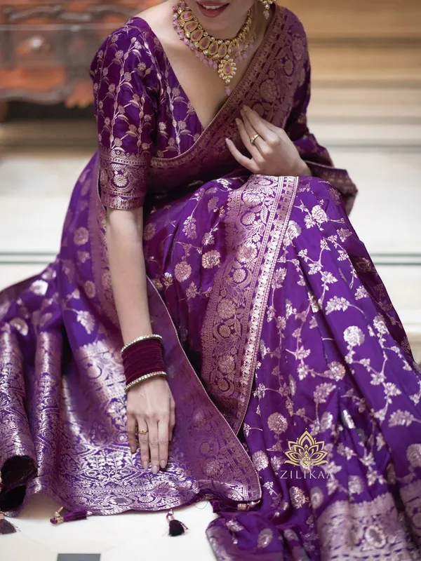 Banarasi_Soft_Silk_PURPLE_Premium-Fancy_Saree_With_Blouse_For_Women