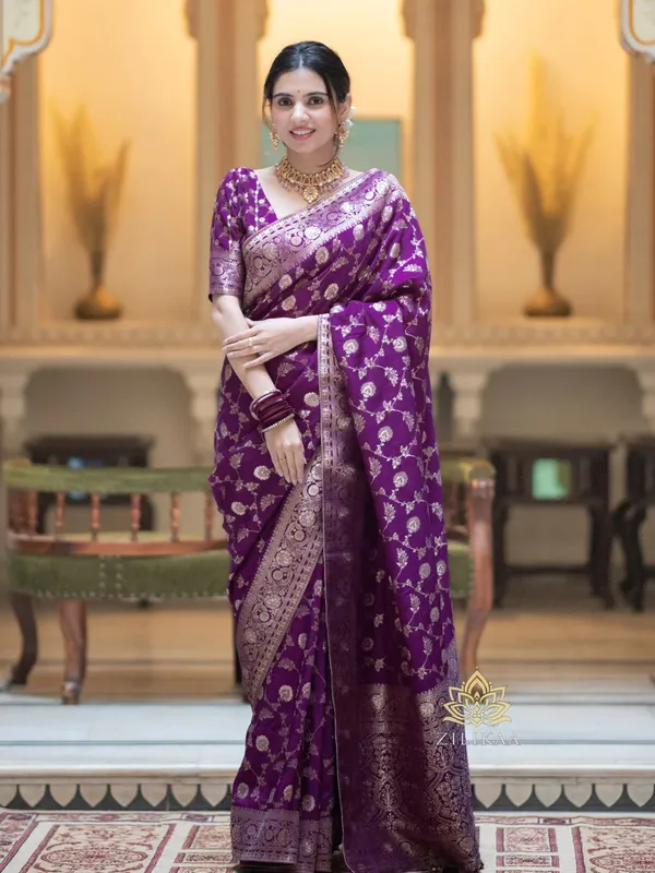 Banarasi_Soft_Silk_PURPLE_Premium-Fancy_Saree_With_Blouse_For_Women
