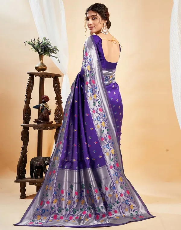 Banarasi_Soft_Silk_Violet_Premium-Fancy_Saree_With_Blouse_For_Women