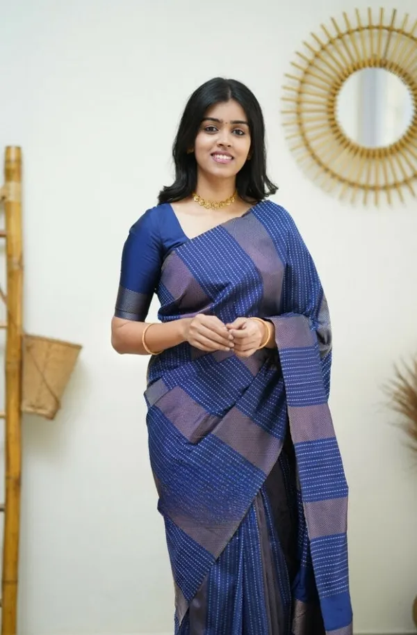 Banarasi_Soft_Silk_BLUE_Premium-Fancy_Saree_With_Blouse_For_Women