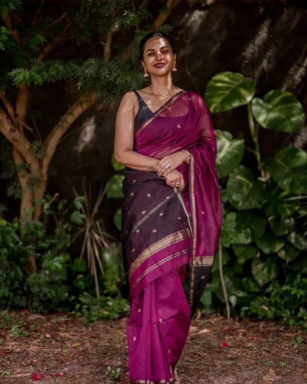 Banarasi_Soft_Silk_WINE-BLACK_Premium-Fancy_Saree_With_Blouse_For_Women