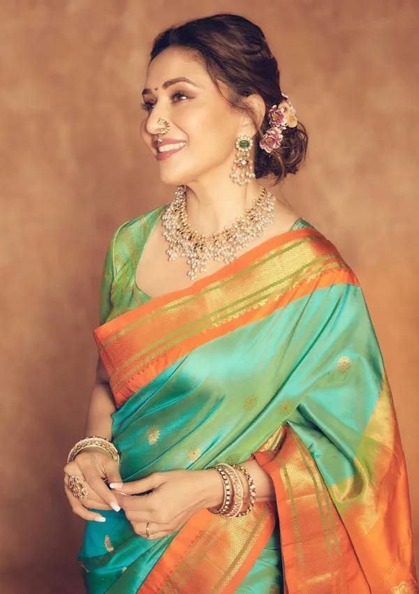 Banarasi_Soft_Silk_DULL-RAMA-ORANGE_Premium-Fancy_Saree_With_Blouse_For_Women