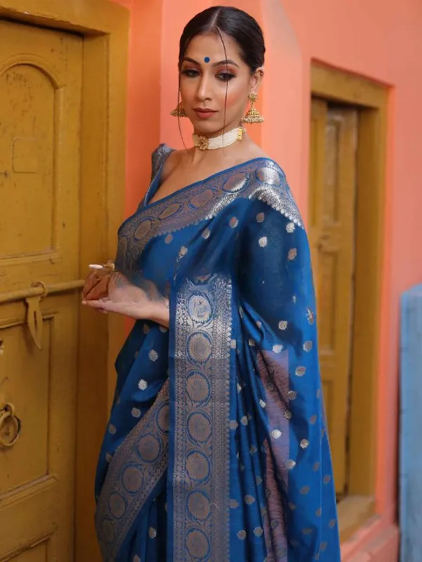 Banarasi_Soft_Silk_RAMA_Premium-Fancy_Saree_With_Blouse_For_Women