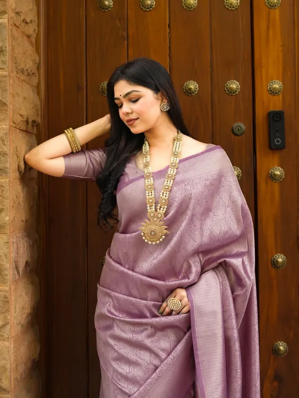 Banarasi_Soft_Silk_LAVANDER_Premium-Fancy_Saree_With_Blouse_For_Women