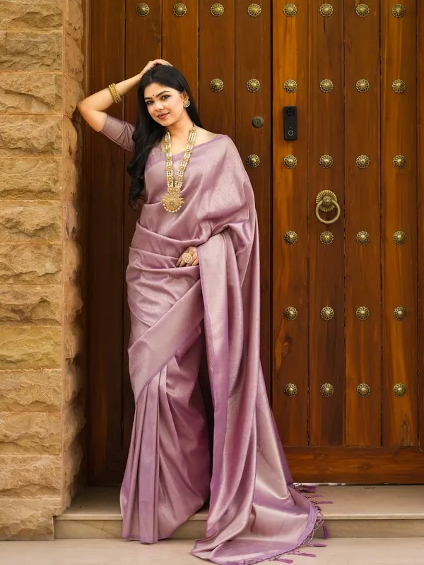 Banarasi_Soft_Silk_LAVANDER_Premium-Fancy_Saree_With_Blouse_For_Women