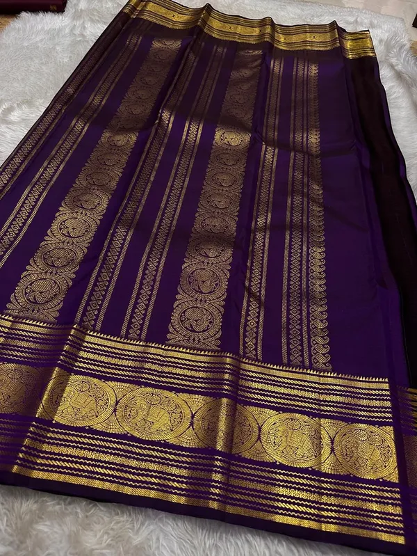 Banarasi_Soft_Silk_WINE_Premium-Fancy_Saree_With_Blouse_For_Women