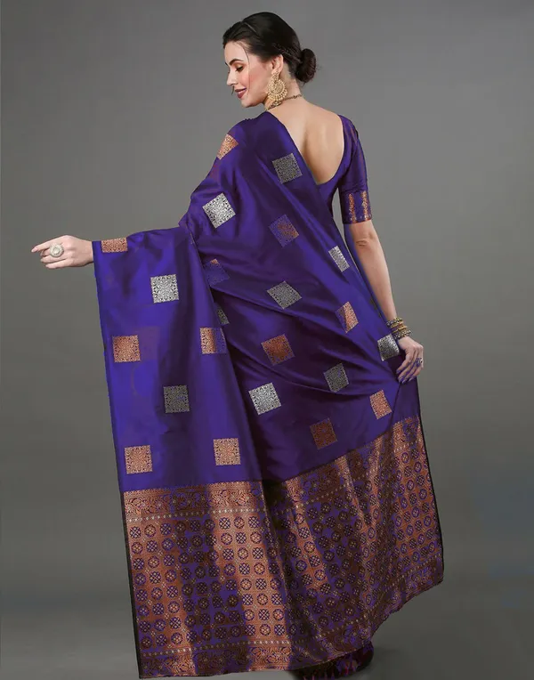 Banarasi_Soft_Silk_PURPLE_Premium-Fancy_Saree_With_Blouse_For_Women