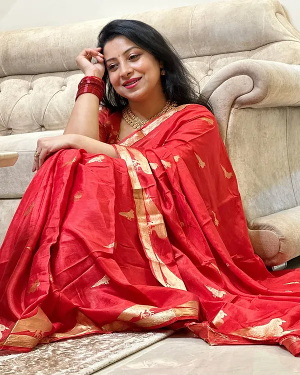 Banarasi_Soft_Silk_RED_Premium-Fancy_Saree_With_Blouse_For_Women