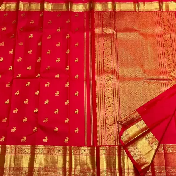 Banarasi_Soft_Silk_RED_Premium-Fancy_Saree_With_Blouse_For_Women