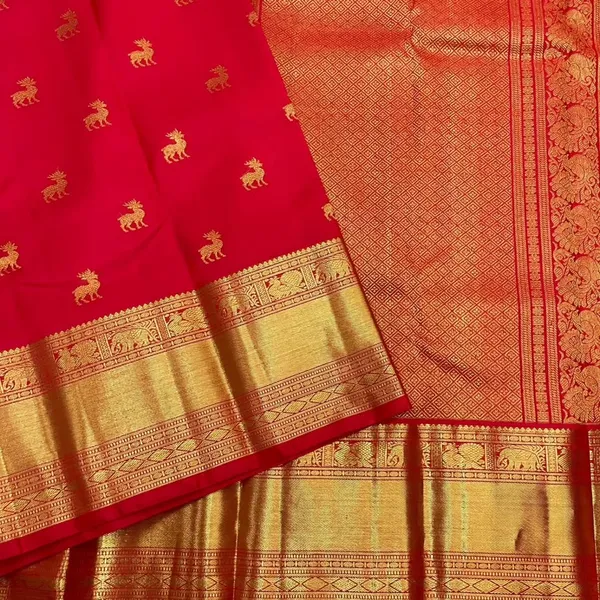 Banarasi_Soft_Silk_RED_Premium-Fancy_Saree_With_Blouse_For_Women