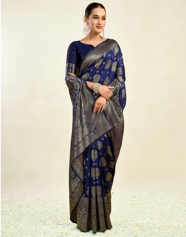 Banarasi_Soft_Silk_Blue_Premium-Fancy_Saree_With_Blouse_For_Women