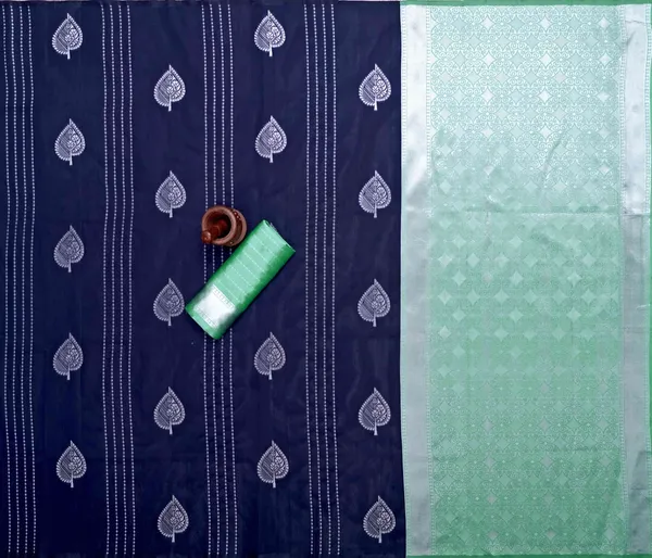 Banarasi_Soft_Silk_BLUE_Premium-Fancy_Saree_With_Blouse_For_Women
