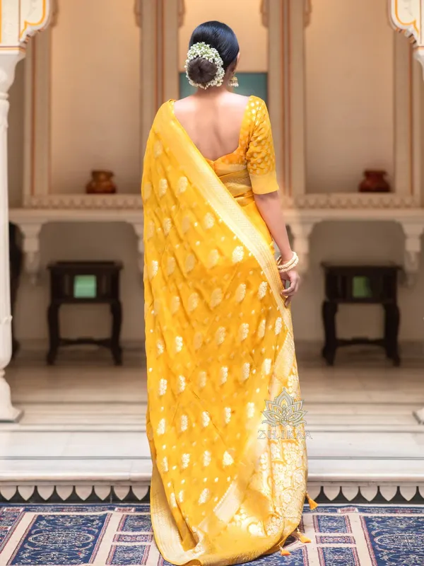 Banarasi_Soft_Silk_YELLOW_Premium-Fancy_Saree_With_Blouse_For_Women