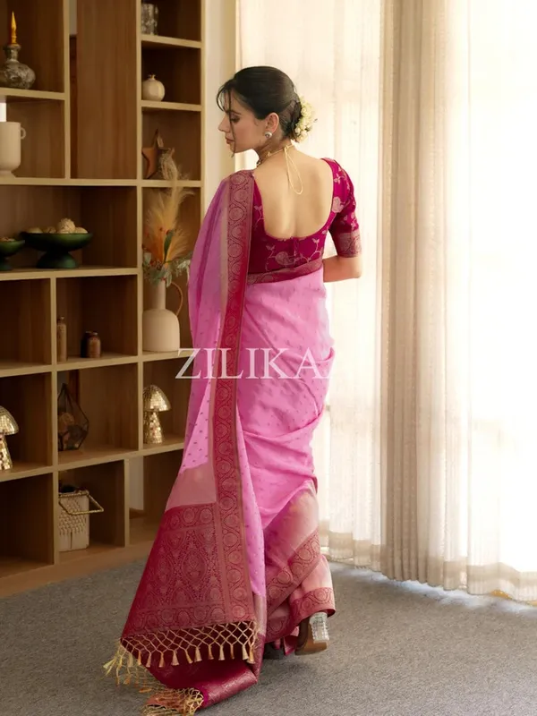 Banarasi_Soft_Silk_LIGHT-PINK-PINK_Premium-Fancy_Saree_With_Blouse_For_Women