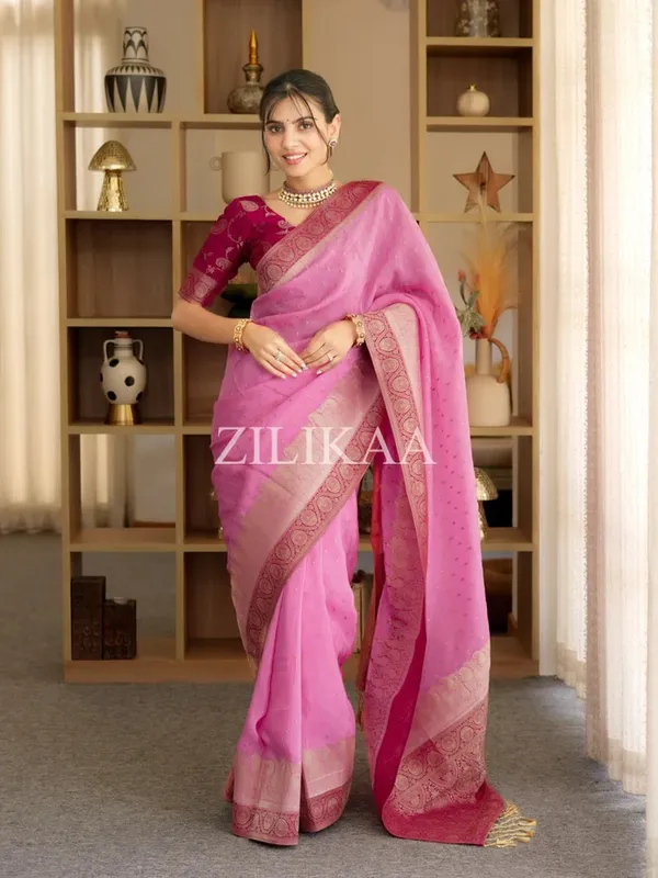 Banarasi_Soft_Silk_LIGHT-PINK-PINK_Premium-Fancy_Saree_With_Blouse_For_Women