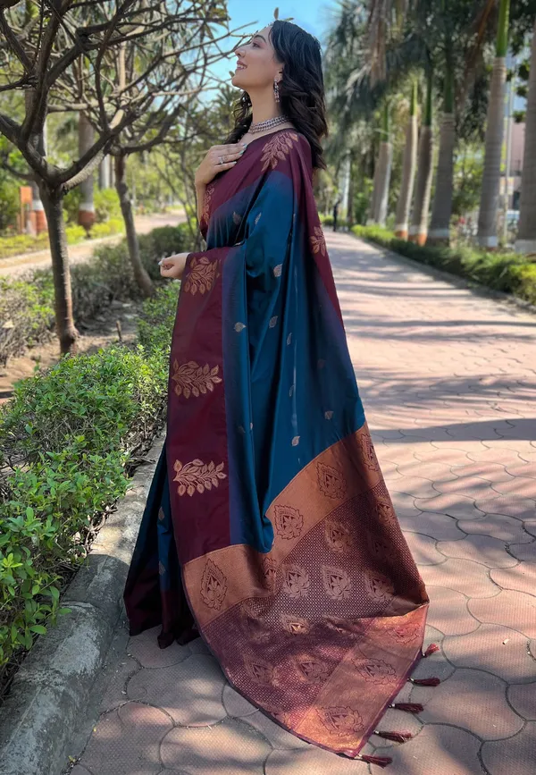 Banarasi_Soft_Silk_MORPINCH_Premium-Fancy_Saree_With_Blouse_For_Women