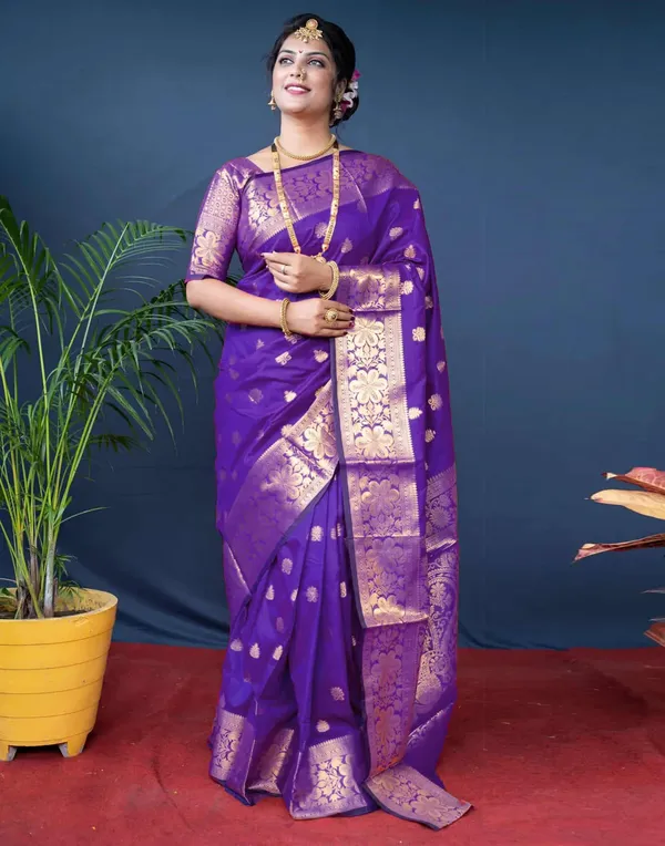 Banarasi_Soft_Silk_Violet_Premium-Fancy_Saree_With_Blouse_For_Women