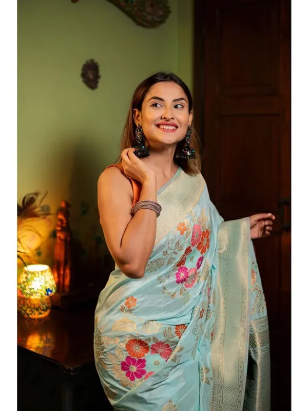 Banarasi_Soft_Silk_SKY_Premium-Fancy_Saree_With_Blouse_For_Women