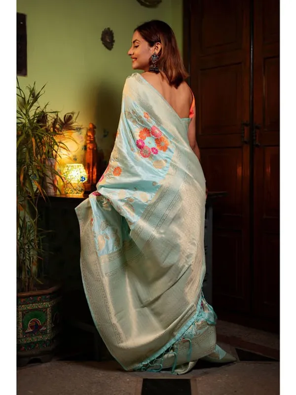 Banarasi_Soft_Silk_SKY_Premium-Fancy_Saree_With_Blouse_For_Women